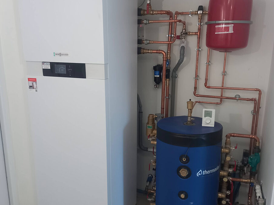 Remplacement d’une chaudière gaz par une aérothermie